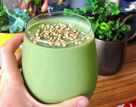 This Green Smoothie Is The Perfect Post Workout Treat