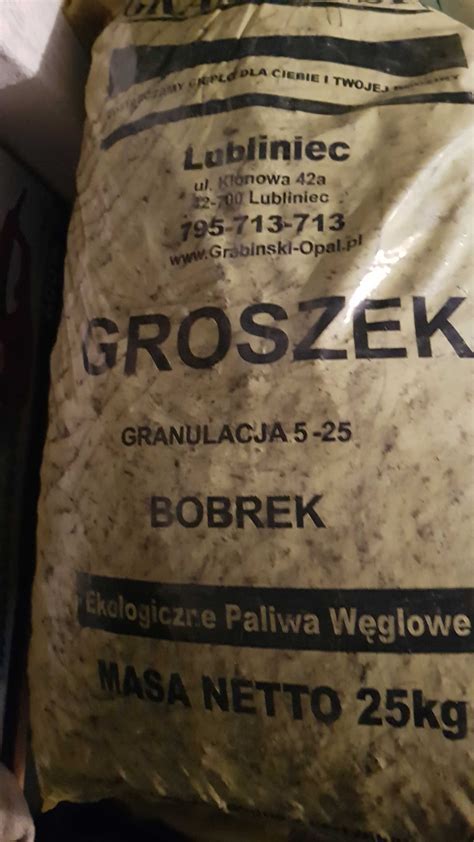 Ekogroszek Bobrek Worki Cena Z Lubliniec Olx Pl