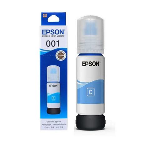 Epson 001 Original Black Cyan Magenta Yellow Refill Ink Bottle Set