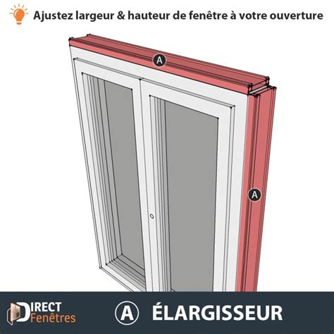 Elargisseur Pvc Blanc