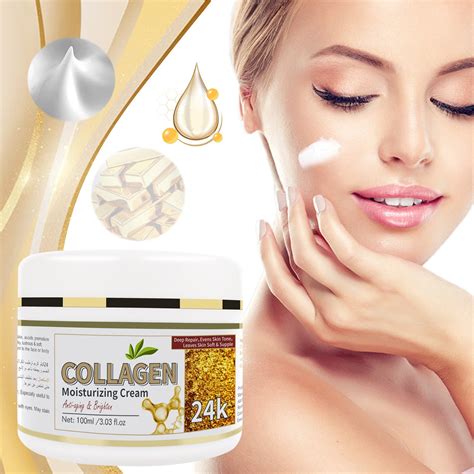 Collagen Aging Facial Moisturizer Day And Night Natural Formula With