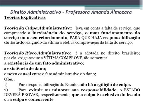 Direito Administrativo Professora Amanda Almozara Ppt Carregar