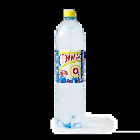 Вода минеральная «Стэлмас» Mg+ лечебно-столовая газированная, 1 л ...