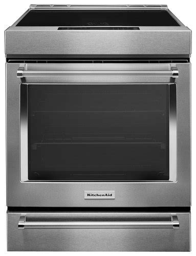 KitchenAid 7 1 Cu Ft Self Cleaning Slide In Electric Induction