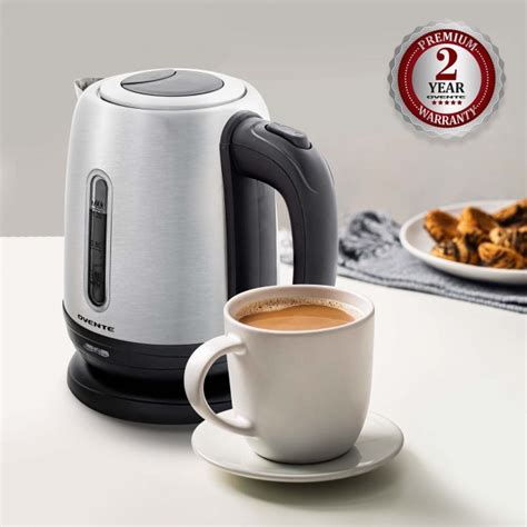 Electric Kettle Stainless Steel L Bpa Free Ks S Ovente Us