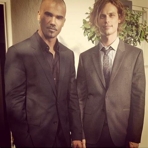 16 Pictures Of Matthew Gray Gubler And Shemar Moore Being Hot Together