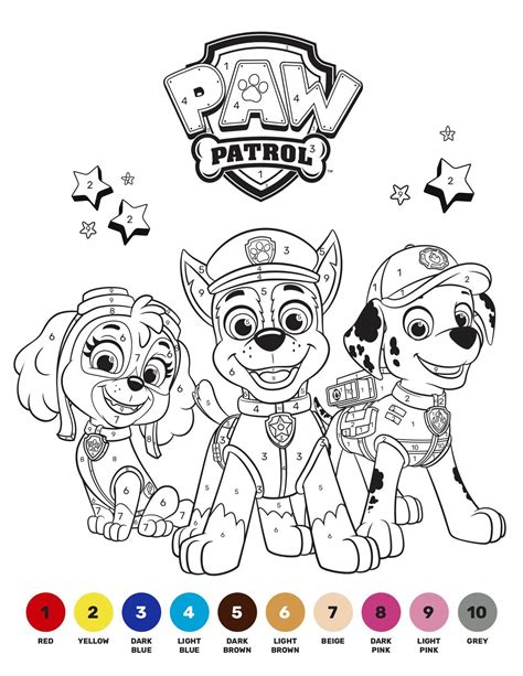 Paw Patrol Mission Paw Coloring Pages - LilahecGillespie