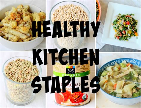 Health 15 Healthy Kitchen Staples For Fast Cheap Meals