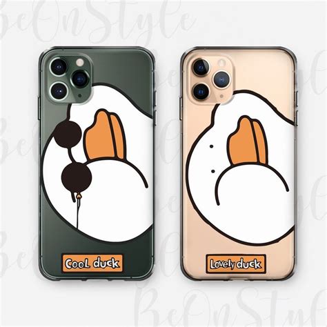 Iphone Xs Case Iphone Pro Max Couple Cases Cool Ducks Etsy In