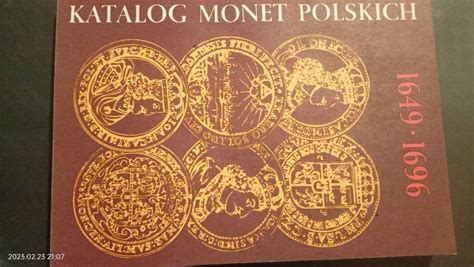 Katalog Monet Polskich 1649 1696 Prudnik Licytacja Na Allegro Lokalnie