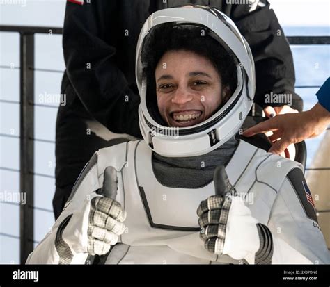 Nasa Astronaut Jessica Watkins Is Helped Out Of The Spacex Crew Dragon