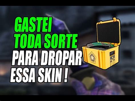 Gastei Toda A Sorte Para Dropar Essa Skin De Faca Youtube