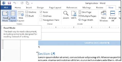 Print layout in word 2016 | WPS Office Academy