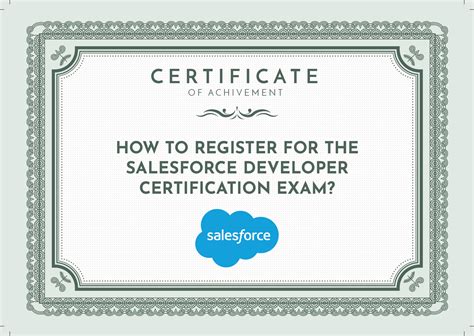 How To Register For Salesforce Developer Certification Exam