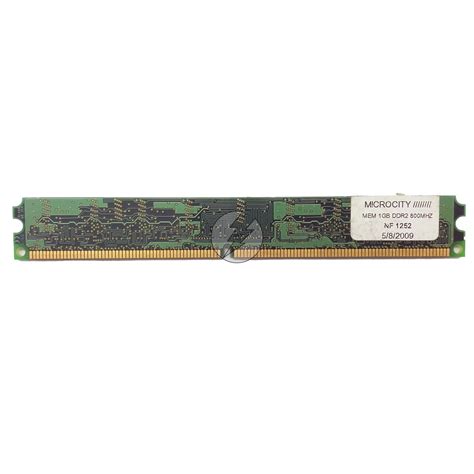 Memória RAM Kingston KVR800D2N5 1G Chip Elpida DDR2 1GB 800 UDIMM