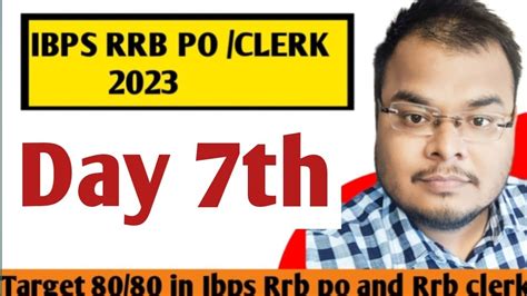 Target Ibps Rrb Po And Ibps Rrb Clerk Day 7 Ibps Rrb Po Preparation