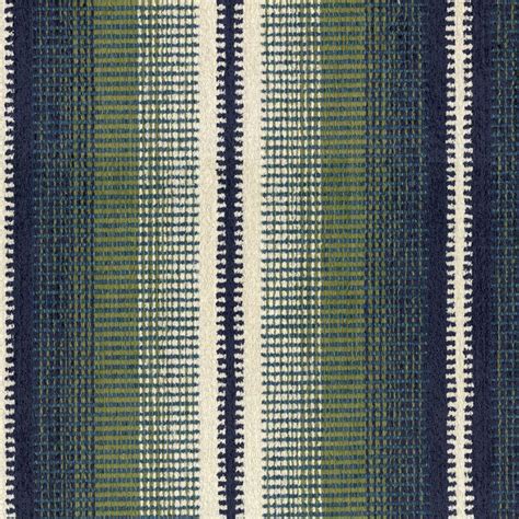 Green Crypton Upholstery Fabric Navy Blue Olive Green Stripe Fabric For Furniture Stain