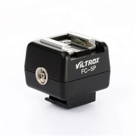 Viltrox Fc P Hot Shoe Wireless Optical Slave Flash Trigger Adapter Pc Sync Socket For Canon