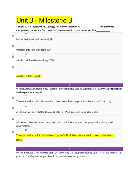 SOPHIA PATHWAYS Environmental Science Practice Milestone Unit 3