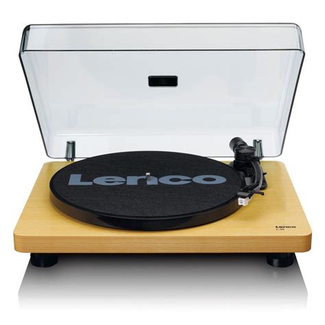 Lenco L-30 Turntable, Natural Wood at Gear4music