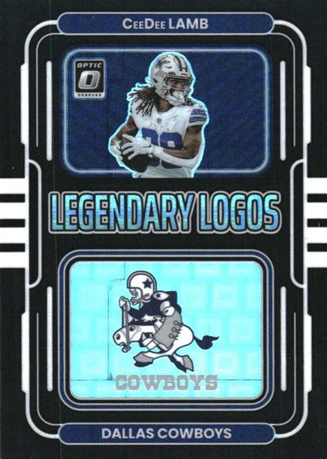 Ceedee Lamb Optic Ll Legendary Logos Black Pandora Price