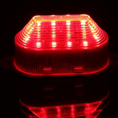 Uxcell LED Warning Light Rotating Flashing Industrial Signal Alarm