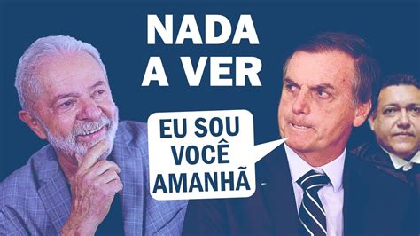 INELEGÍVEL BOLSONARO CITA CASO DE LULA PARA DIZER QUE É CANDIDATO EM