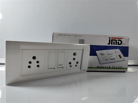 6 Module Switch Plate At Rs 55 Piece Modular Plate In New Delhi Id 2850546002573