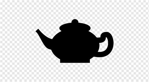 Silhouette Of Pot Of Tea Food Tea Png Pngwing