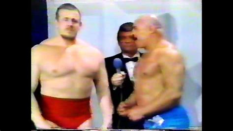 Nikolai Volkoff Iron Sheik Interview 1985 03 16 YouTube