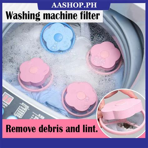 Home Floating Lint Hair Catcher Mesh Pouch Washing Machine Laundry