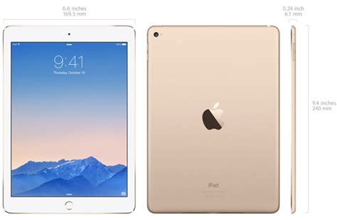 Также представлен планшет Apple iPad Air 2