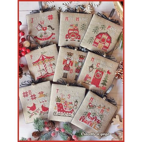 Slitta Partie 9 Du Projet Christmas Vintage Series Crocette A