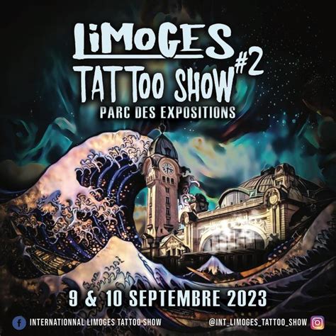 2nd Limoges Tattoo Show September 2023 France INKPPL