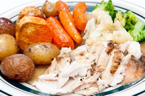 Roasted turkey dinner stock image. Image of banquet, pepper - 36308175