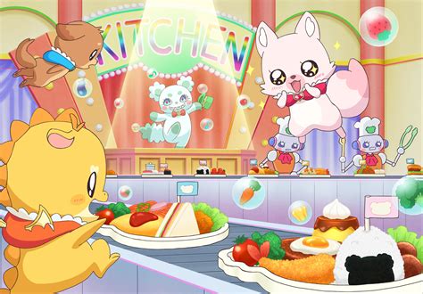 Delicious Party Precure Movie Visual by FFPreCureSpain on DeviantArt