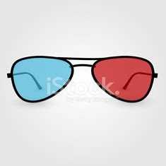 Realistic 3d Anaglyph Glasses Stock Vector Royalty Free FreeImages