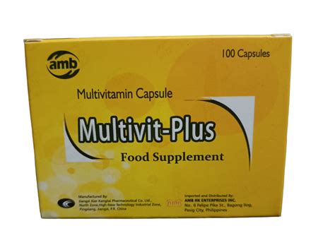 Multivit Plus Multivitamin Capsule 100pcs Lazada Ph