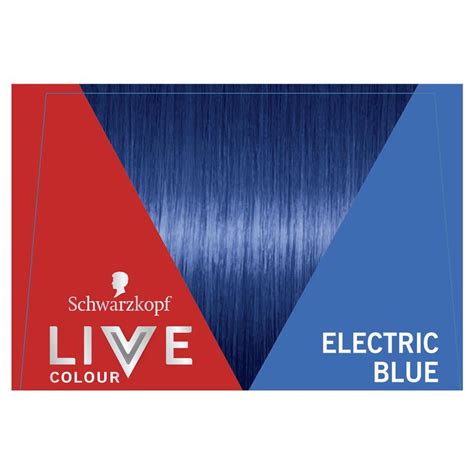 Buy Schwarzkopf Live Colour Ultra Brights Electric Blue Online At Chemist Warehouse®