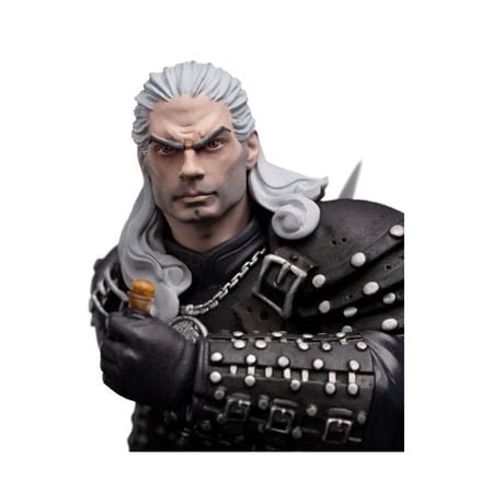 The Witcher Figurine Mini Epics Geralt Of Rivia Season 2 16 Cm