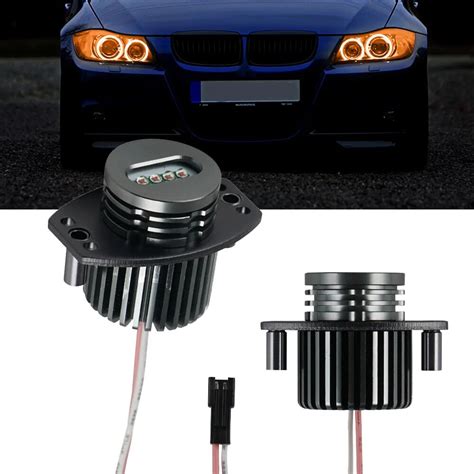 Angel Eyes LED Marcador Luzes Lâmpadas Canbus para BMW E90 E91 E92