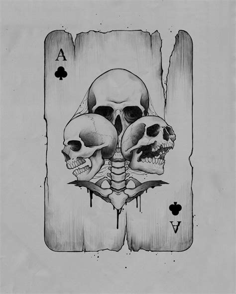 50+ Creative Ace Tattoo Design Ideas (Ace of Spades & Portgas D Ace One ...