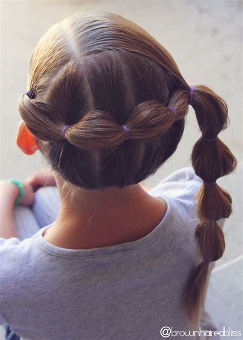 Wrap Around Bubble Braid Braiding Whoville Hair Little Girl