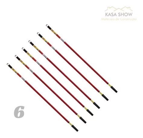 Kit Cabo Prolongador Extensor Para Rolo De Pintura Mts Frete Gr Tis