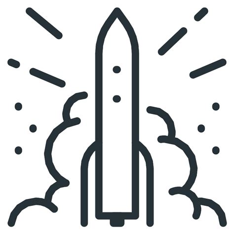 Rocket Launch Startup Vector Svg Icon Svg Repo