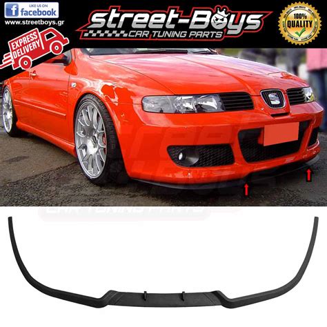 LIP SPOILER CUPRA TYPE UNIVERSAL EXTENSION ΕΜΠΡΟΣ ΠΡΟΦΥΛΑΚΤΗΡΑ SEAT