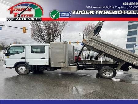 Mitsubishi Fuso Mitsubishi Fuso Fe Dump Truck Used The Parking