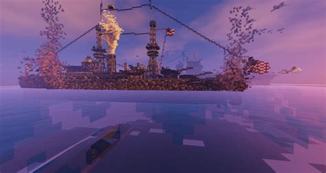 Map Warships Battles Minecraft Map