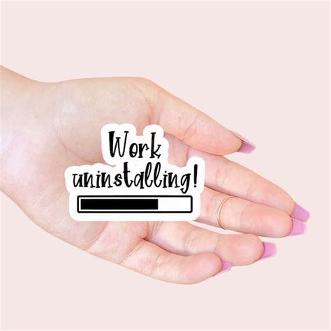 Funny Work Stickers For Laptops Etsy