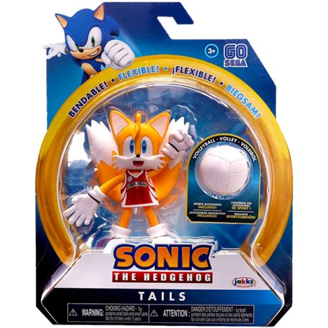 Sonic The Hedgehog Buildable Action Figure Tails Off